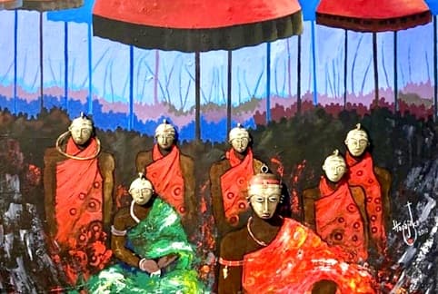 Paul Afoko buys world-class painting to preserve Ghanaian heritage