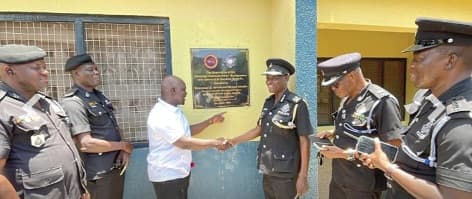 Kacstone Records gives Navrongo Police Headquarters facelift