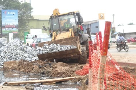 Construction works proceed at Hansonic