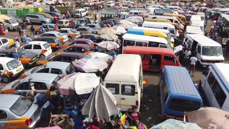 Commuters pay over three times transport fare amid vehicle shortage on Nungua-Accra route