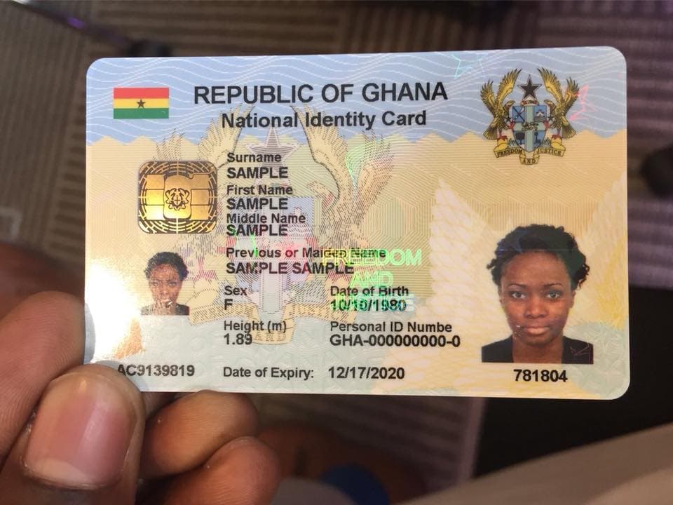 Biometric verification now mandatory, photocopying or visual inspection of Ghana Card for transactions illegal