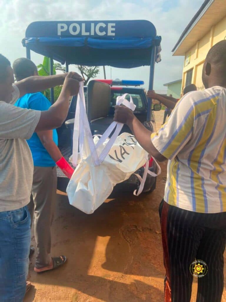 GNFS recovers body of man from flooded drain at Kpando-Gabi