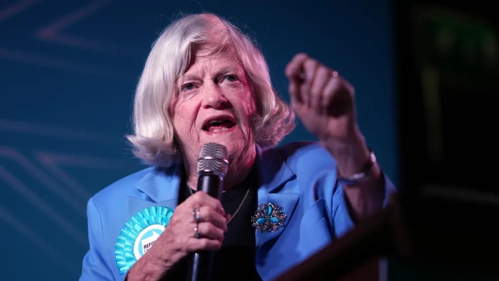 Man arrested on suspicion of murder of Ann Widdecombe, police say