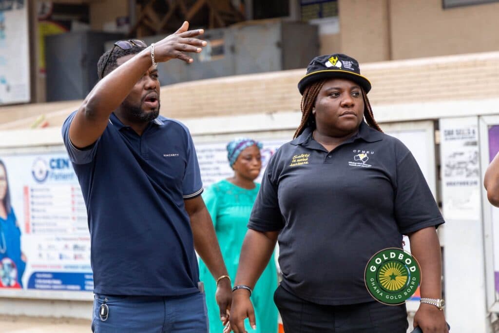 GoldBod joins national clean-up exercise, cleans Makola enclave