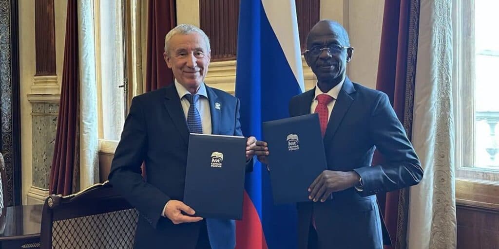 NDC signs cooperation accord with Russia’s United Russia Party