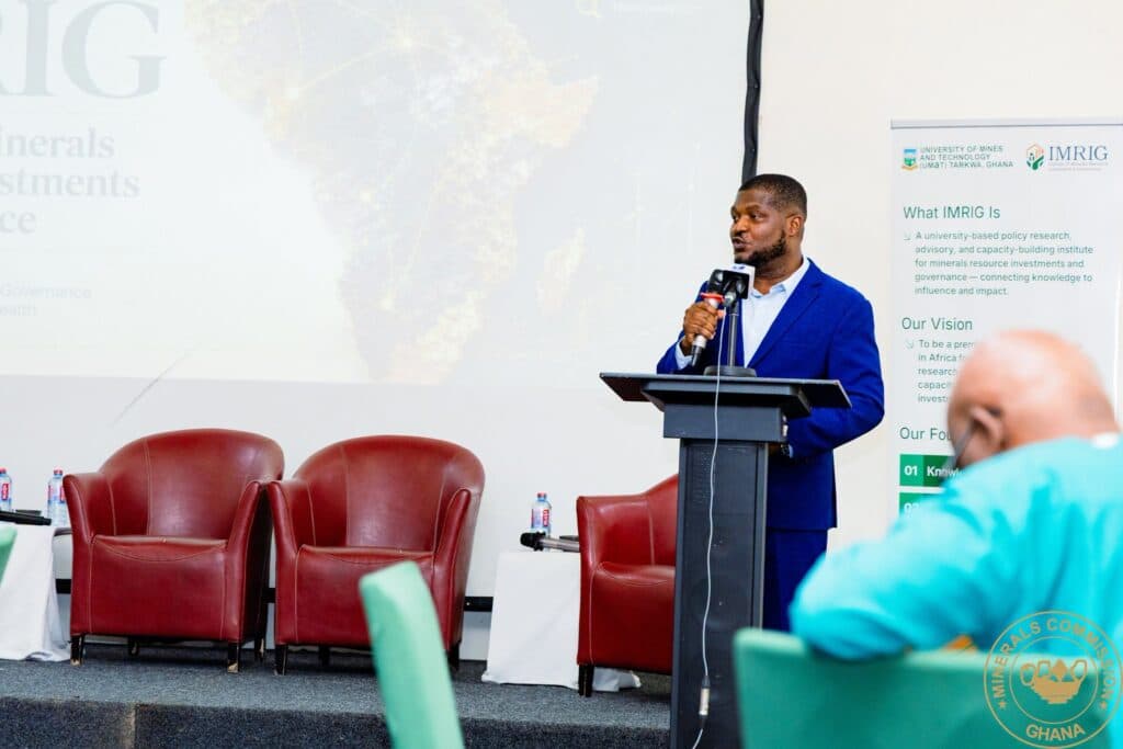 Minerals Commission pledges stronger mineral governance partnership with UMaT’s IMRIG
