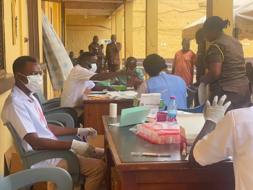 Tamale Teaching Hospital embarks on health outreach at Tamale Central Prison