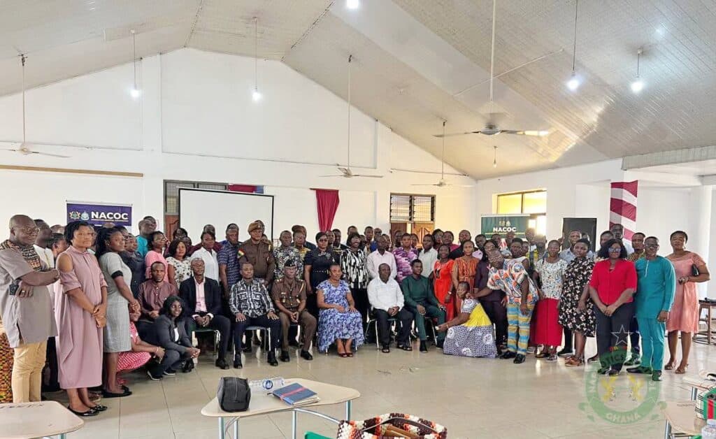NACOC trains Volta SHS counsellors to combat drug abuse among students