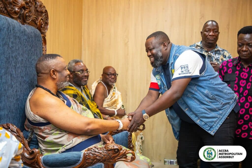 Accra Mayor briefs Ga Traditional Council on Agbogbloshie 24-hour market project