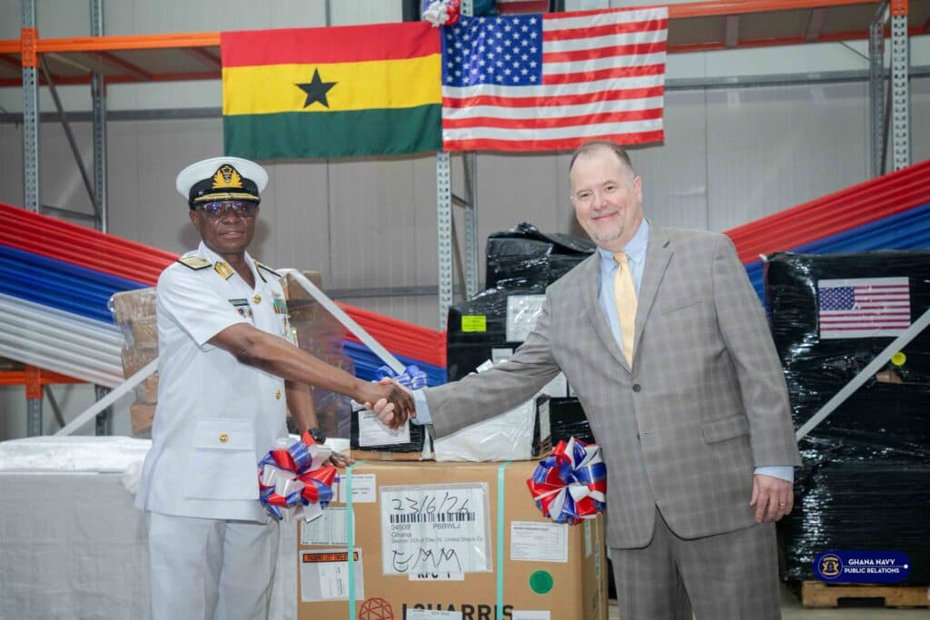 US donates military equipment to Ghana Armed Forces to boost defence capabilities