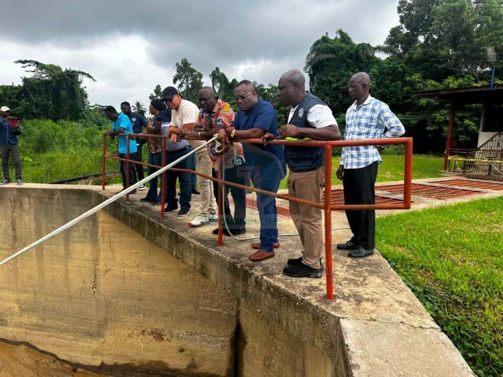 GoldBod-funded rehabilitation to boost water supply in Western, Central regions as GWL MD inspects treatment plants