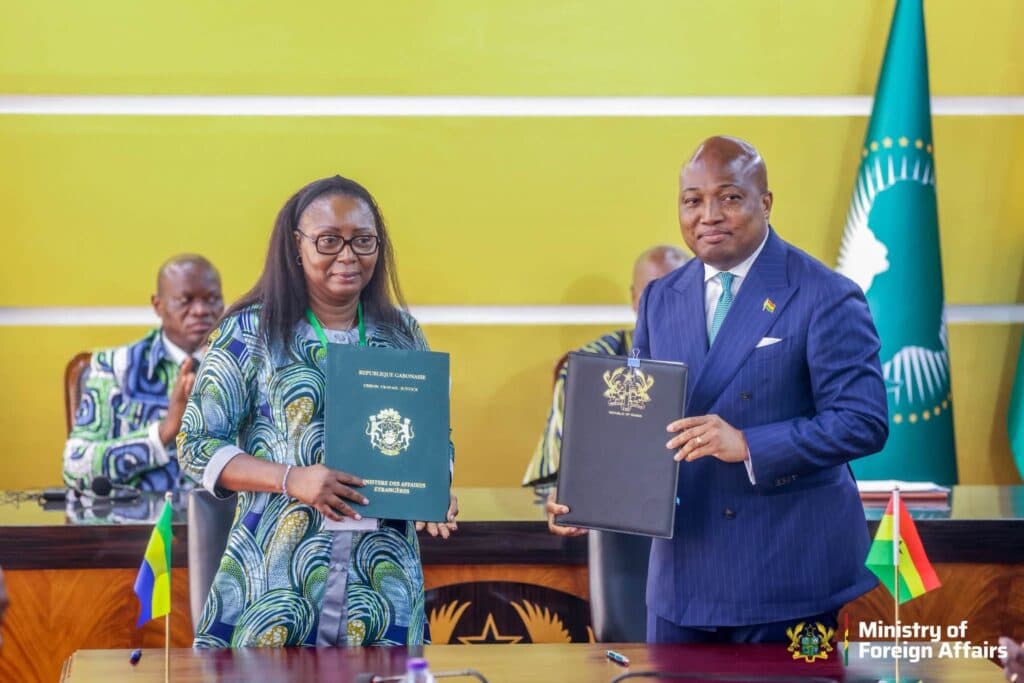 Ghana, Gabon sign two MoUs to deepen bilateral cooperation