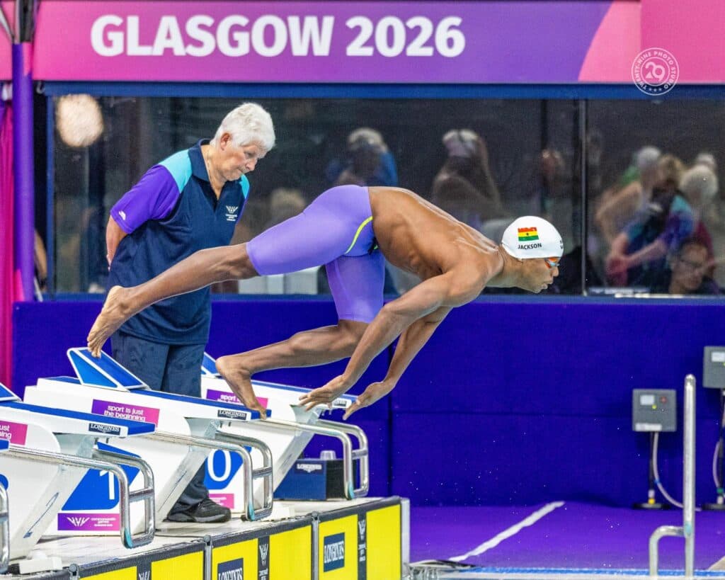 Glasgow 2026: Abeku Jackson storms into butterfly semis, Unilez bows out