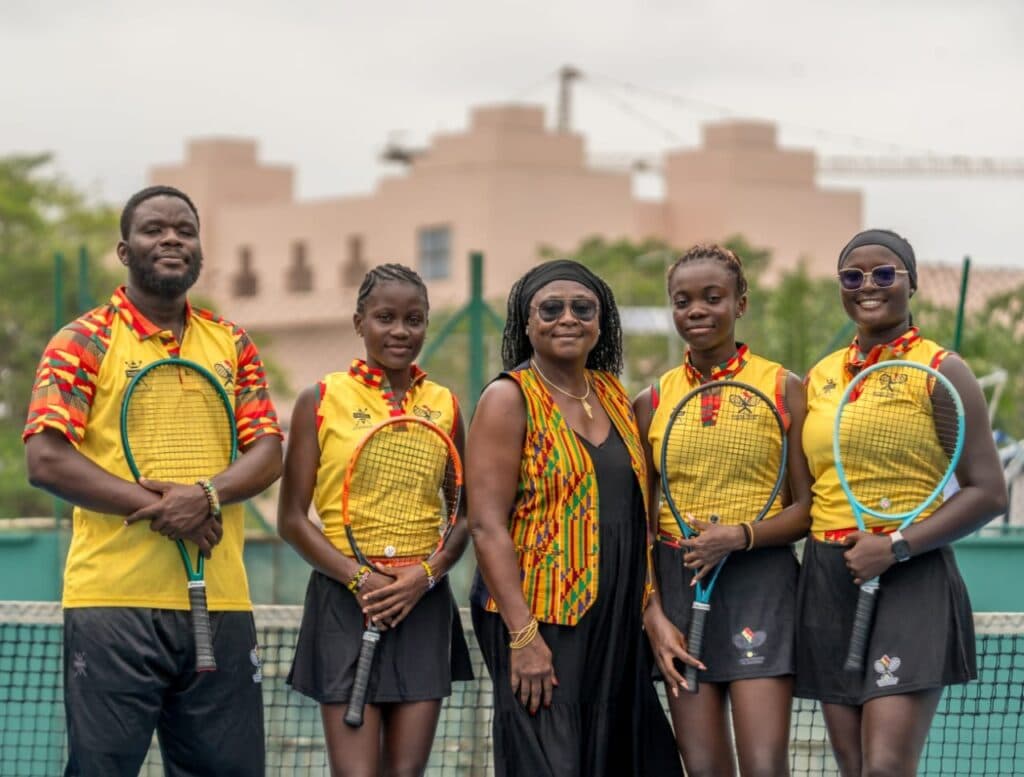 Ghana’s Diamond Rackets depart for Botswana to for 2026 Billie Jean King Cup Africa Group III