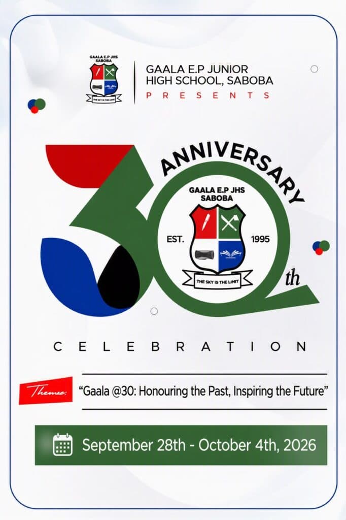 Gaala EP JHS Alumni unveils 30th anniversary theme and celebration dates