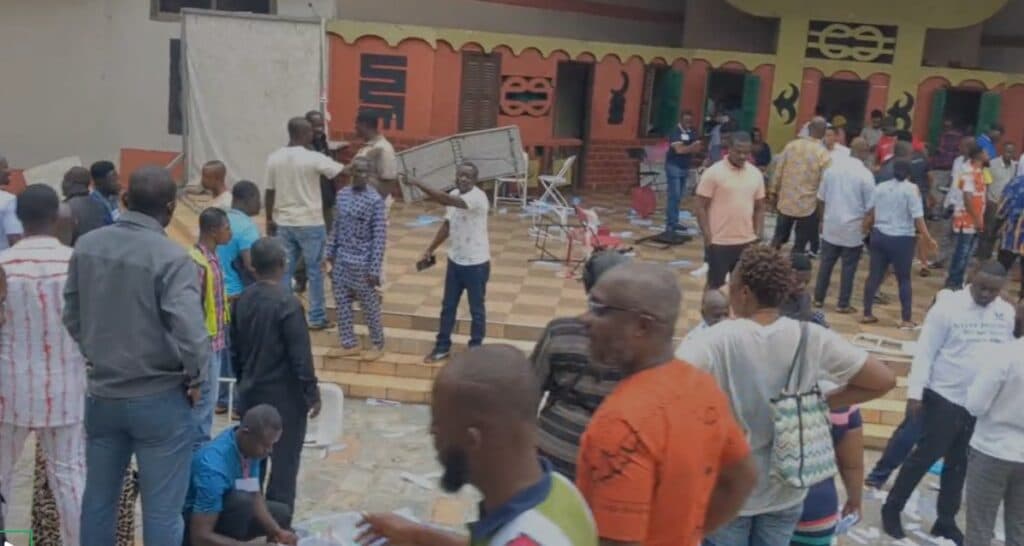 NPP constituency primaries: Bantama voting centre declared crime scene following disturbances