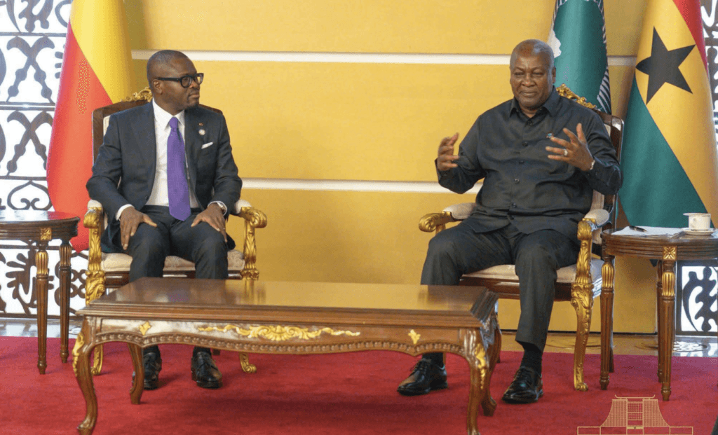Mahama and Wadagni call for strengthening Ghana-Benin relations