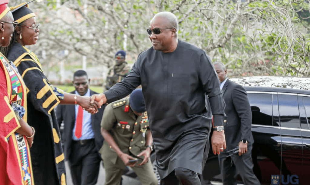 Mahama assures transfer of UGMC to University of Ghana
