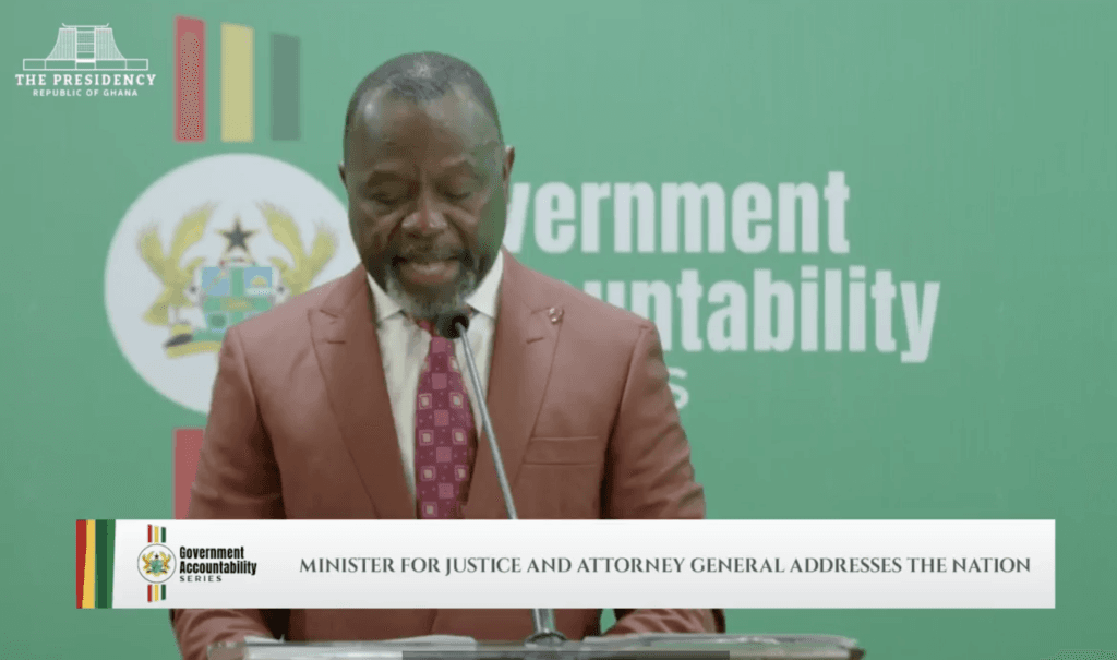 Sedina Tamakloe’s appeal began under my predecessor, I opposed it after review – AG