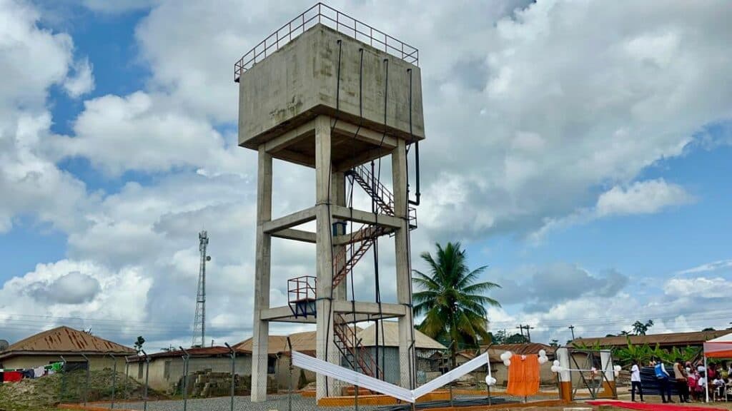 World Vision, Hilton Foundation commission water system for 7,000 residents to end water crisis