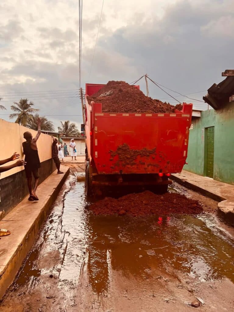 Flooded Aflao Market road to receive temporary repairs as infrastructure concerns deepen
