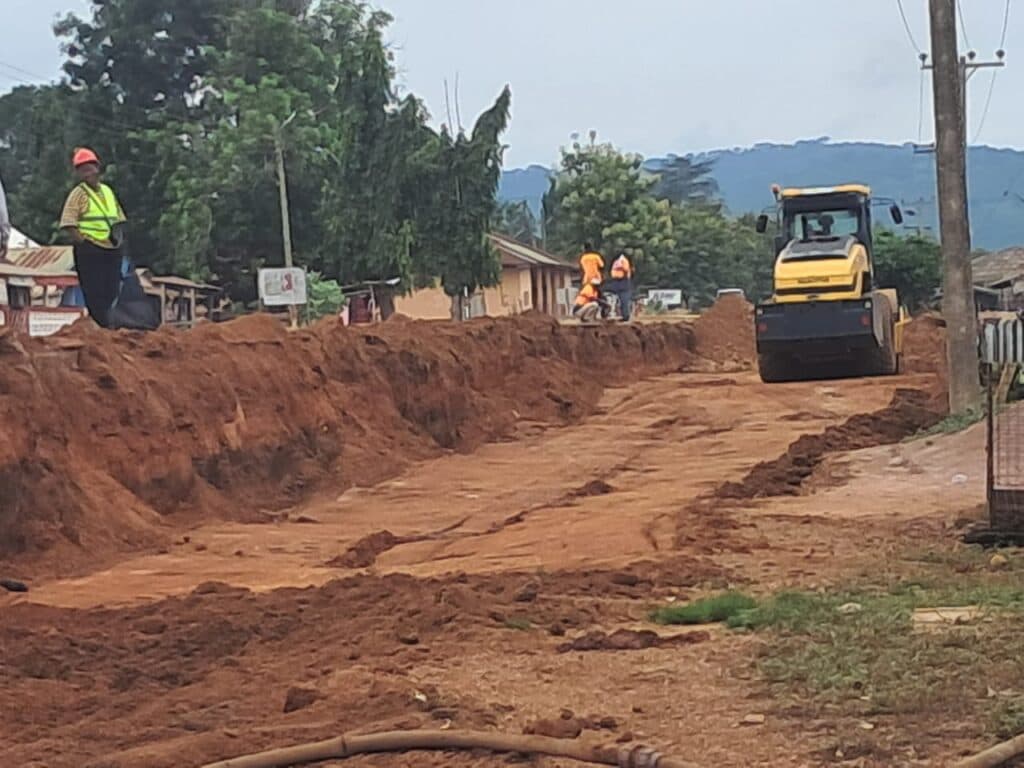 Roads Minister commends USSUYA Ghana for quality work on Atimpoku–Frankadua road