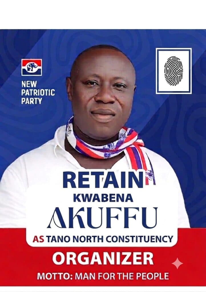 Gideon Boako hails Tano North NPP Constituency Organiser for exceptional political acumen
