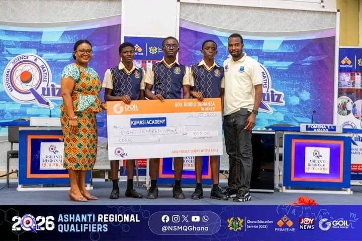 NSMQ 2026: Kumasi Academy storms back to nationals with commanding 63-point victory