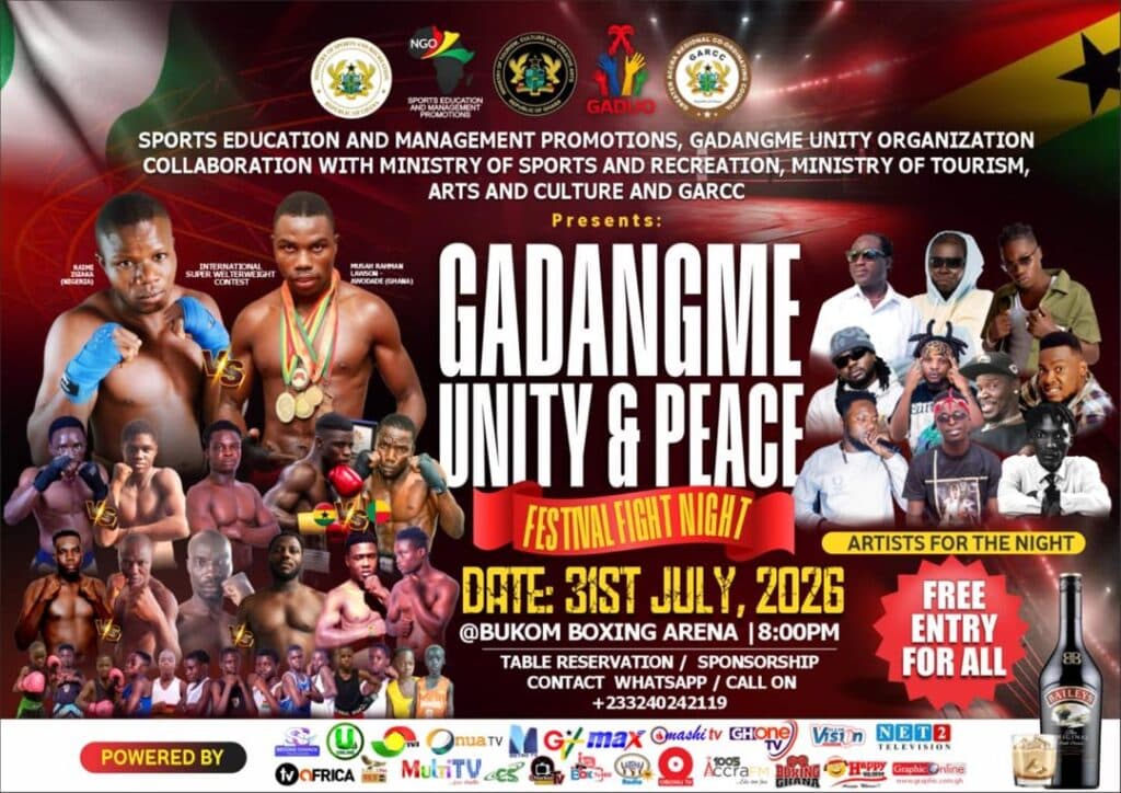 International Boxing Clash to headline launch of 2026 GaDangme Homowo Festival