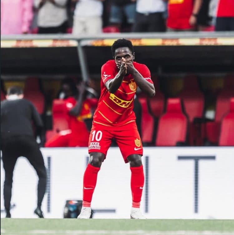 Prince Amoako Jnr scores as Nordsjaelland cruise past GAIS in Conference League qualifier