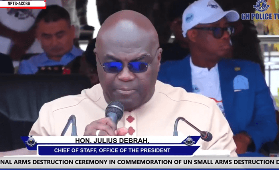 Destruction of over 2,000 firearms signals tougher enforcement against illegal weapons – Julius Debrah