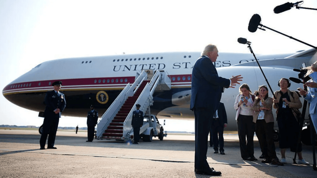 Trump administration subpoenas New York Times journalists over Air Force One reporting