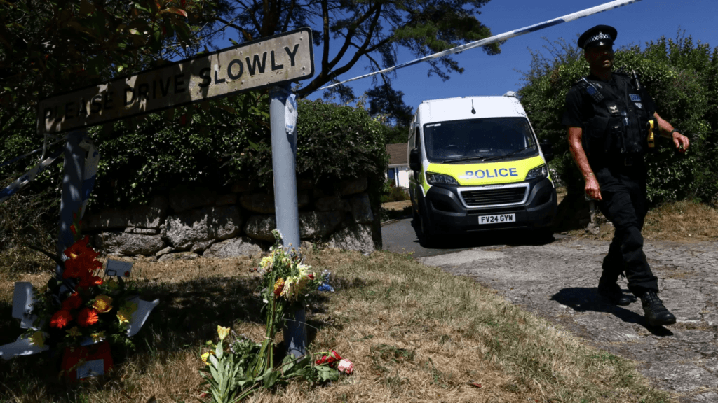 Suspect in Ann Widdecombe murder seen on CCTV getting into car with object