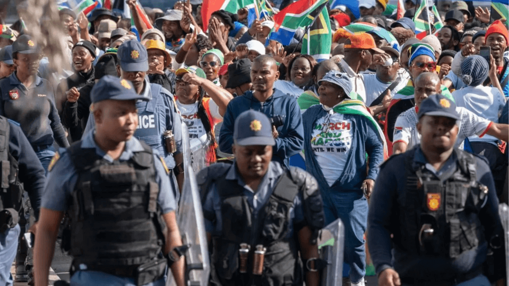Special police team to investigate killing of an anti-migrant leader in South Africa