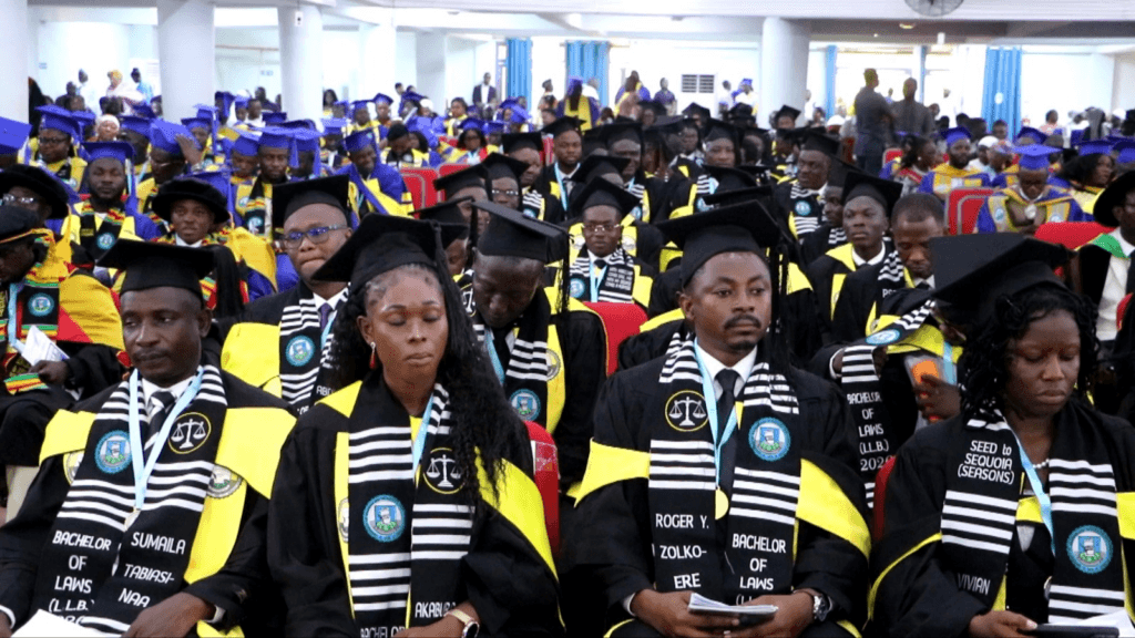 UBIDS graduates 70 Law students as Bagbin pledges major health and education interventions