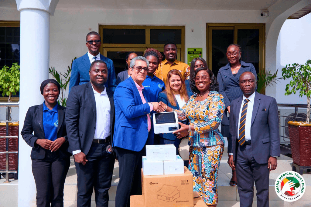 MediQas Ghana donates medical equipment worth GH¢300,000 to Ghana Medical Trust Fund