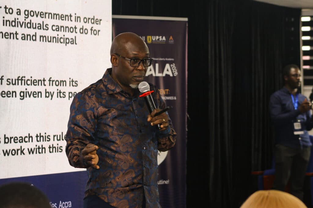 Government must be limited to powers given by citizens — Kofi Bentil