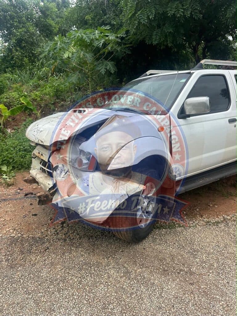 Titus-Glover campaign team members injured in accident near Dambai