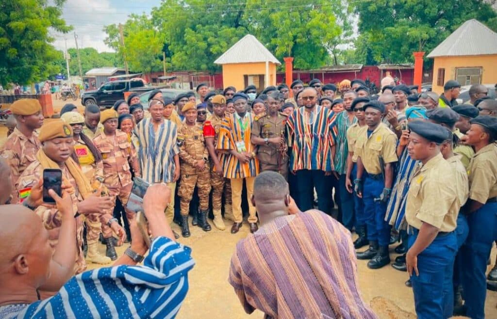 Ghana Prisons Service joins security operation for Dagbon Regent’s enskinment