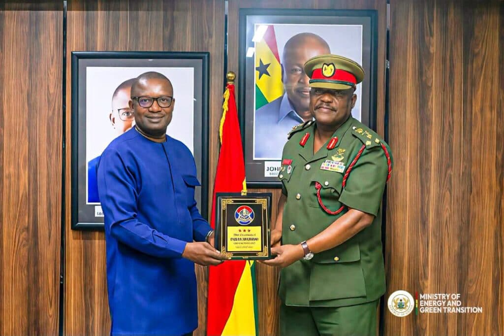 John Jinapor hosts Chief of Defence Staff over protection of critical energy infrastructure