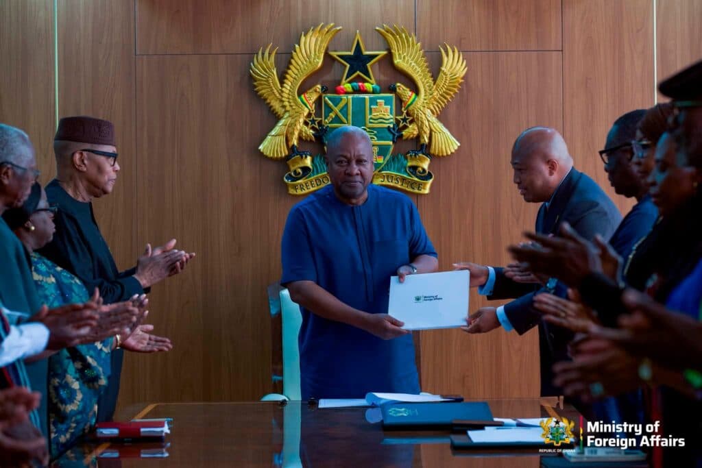 Ablakwa-led committee submits five reports to Mahama ahead of 2027 AU chairmanship
