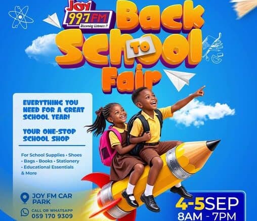 Joy FM’s Back-to-School Discount Fair is back