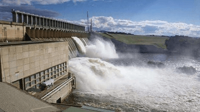 Burkina Faso’s SONABEL begins 2026 Bagré Dam spillway discharge