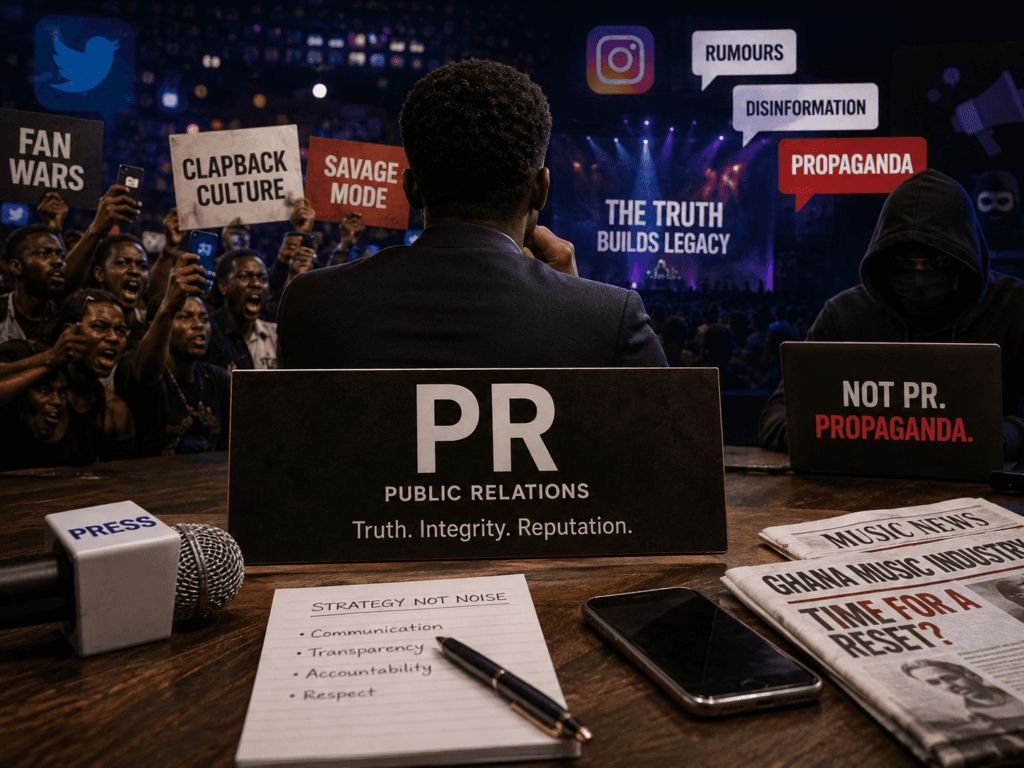 Amelley Djosu: PR is not propaganda; Ghana’s music industry needs a professional reset