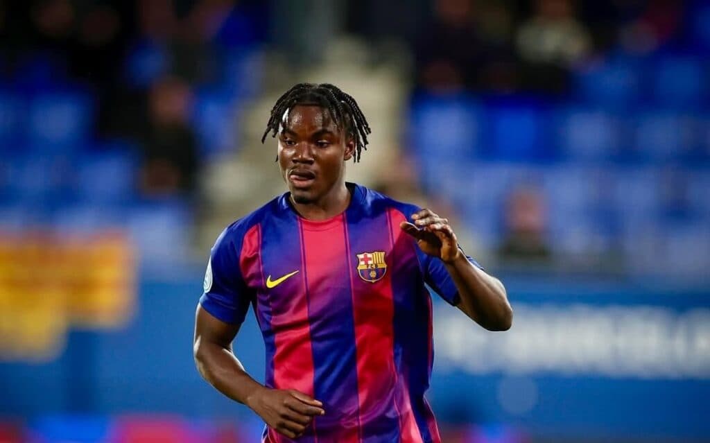 Ghanaian defender David Oduro set to leave Barcelona for Aston Villa