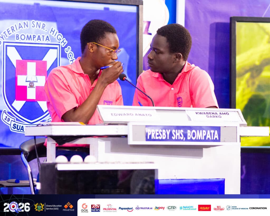 NSMQ 2026: Presby SHS, Bompata crushes Sacred Heart’s hopes of reaching one-eighth stage