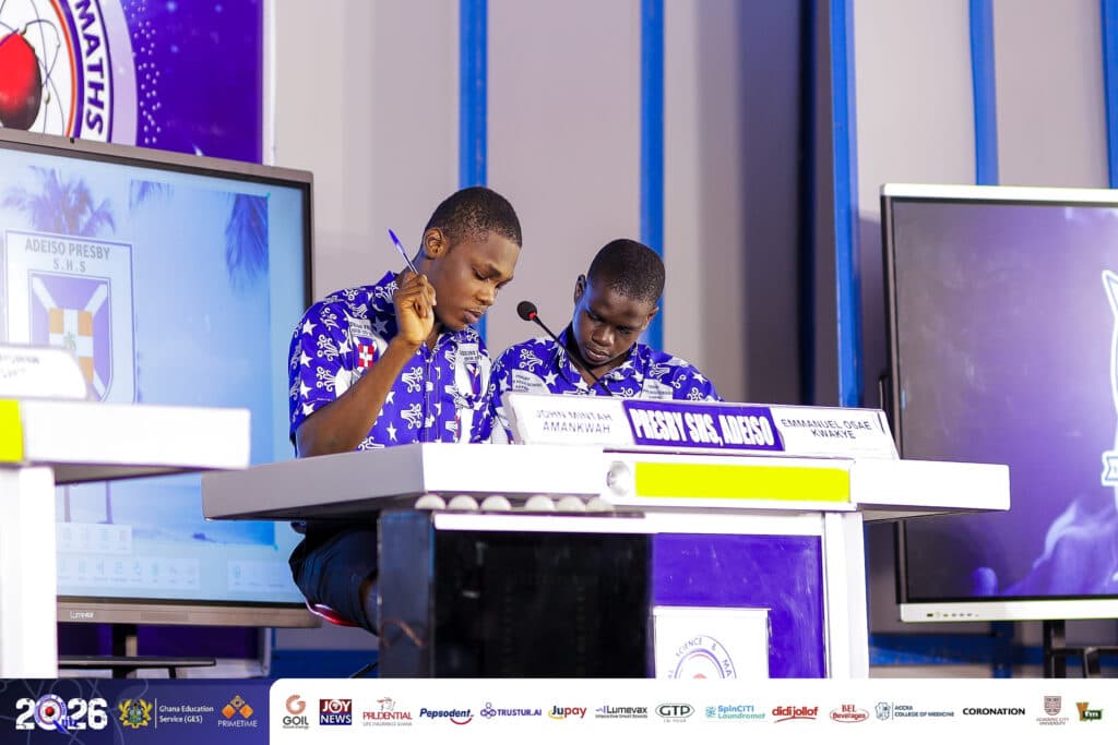 NSMQ 2026: Presby SHS, Adeiso survive Wovenu SHTS scare in dramatic finish to reach one-eighth