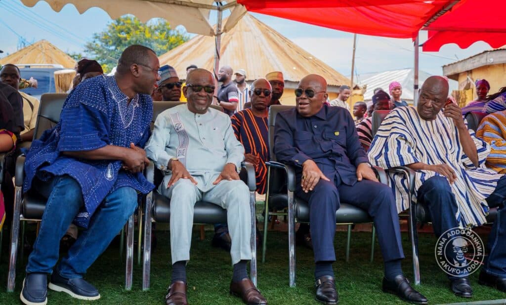 Akufo-Addo mourns late Ya-Naa Abukari II at Gbewaa Palace