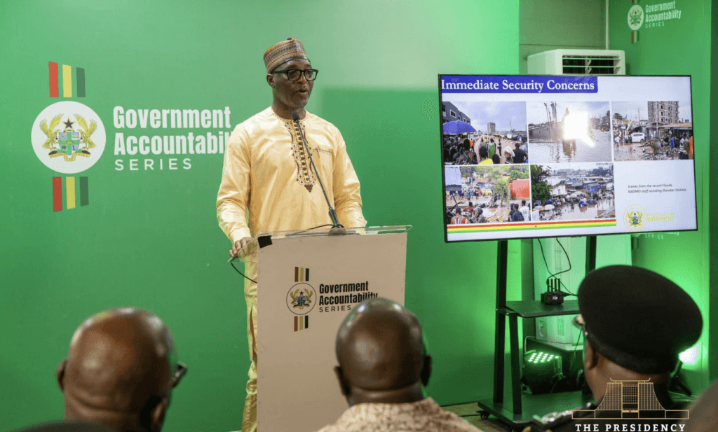 Ghana is much safer this year than even 2025 – Interior Minister