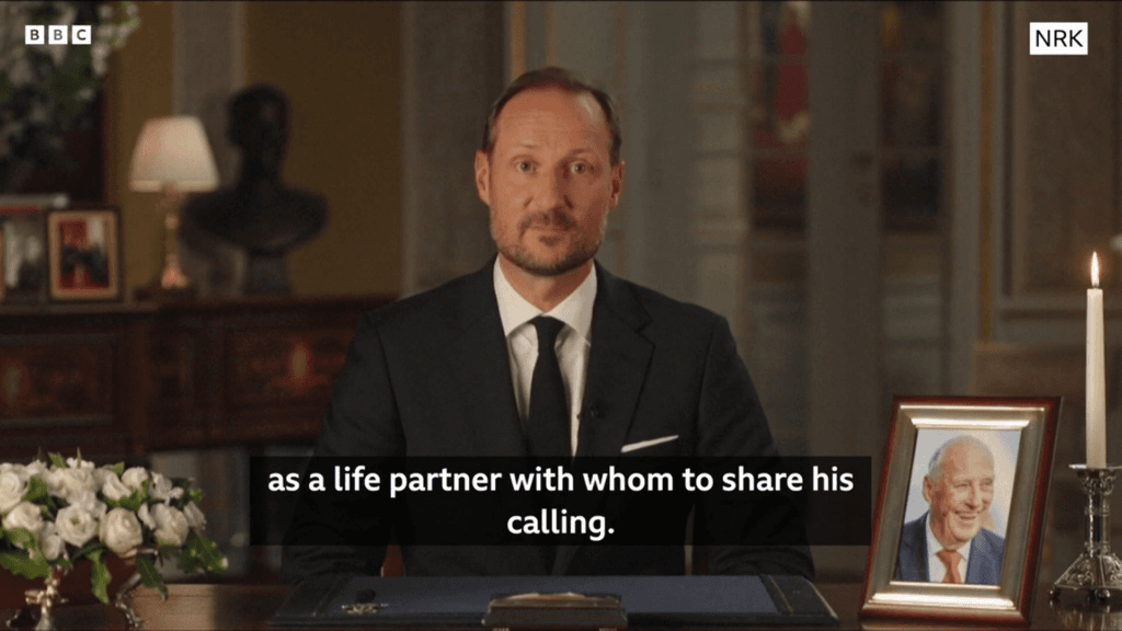 Norway’s new king remembers ‘my dear father’ in first speech